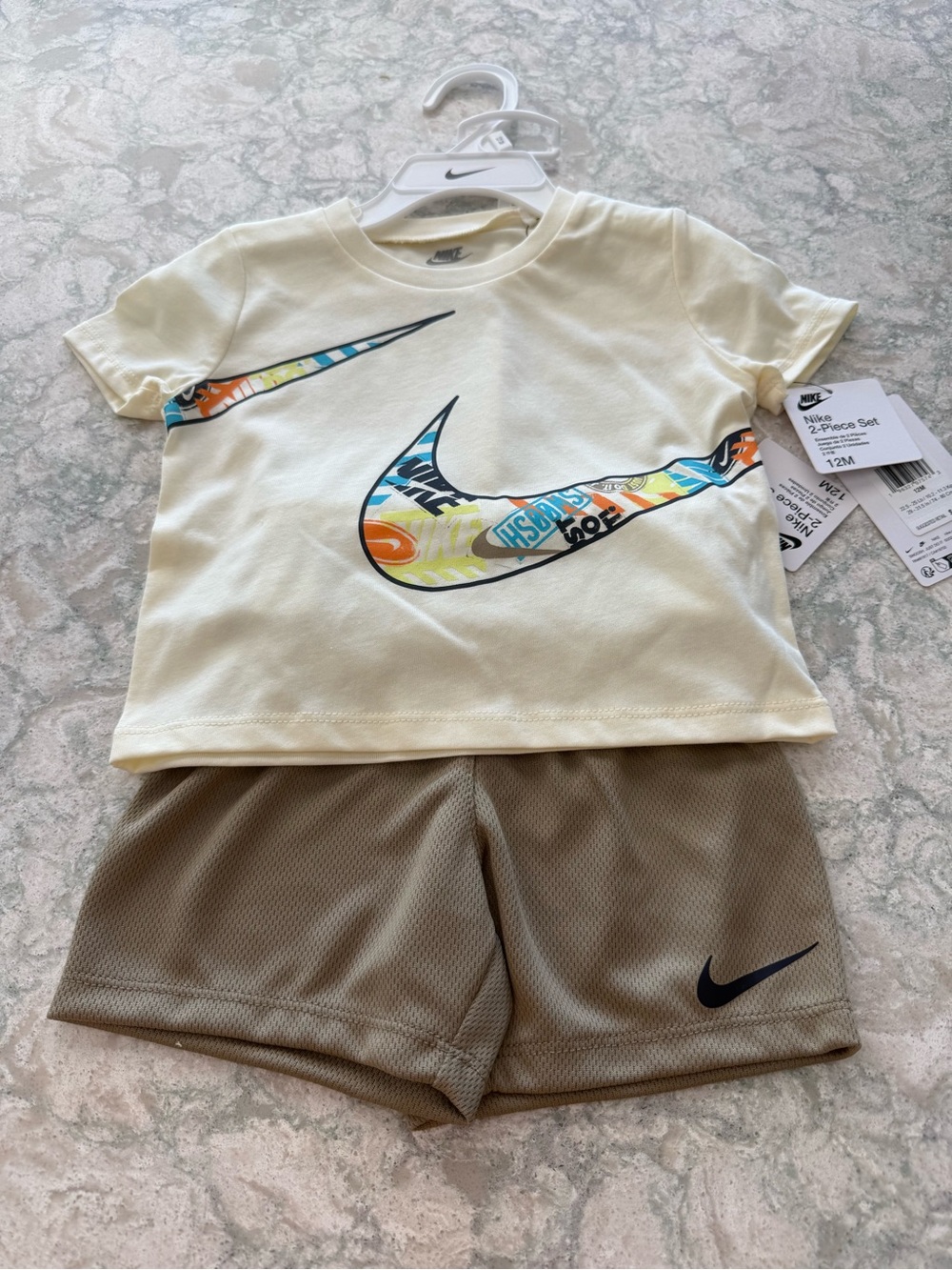Nike Wild Air 2-Piece Graphic T-Shirt & Shorts Set